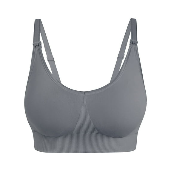 Tumotour Front Open Bras For Women Breastfeeding Cotton Pre Opening Button Breast Feeding Bra Maternity Sleep Bras No Underwire Snap Front Closure Comfort Lace Trim Bras
