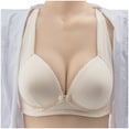 thumbnail image 1 of Tumotour Front Open Bras For Women Breastfeeding Cotton Pre Opening Button Breast Feeding Bra Maternity Sleep Bras No Underwire Snap Front Closure Comfort Lace Trim Bras 2, 1 of 4