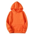 thumbnail image 1 of Tumotour Oversized Sweatshirts Hoodies for Women's Drawstring Long Sleeve Pullover Fall Top Plus Size Athletic Workout Blouses with Pocket, 1 of 8