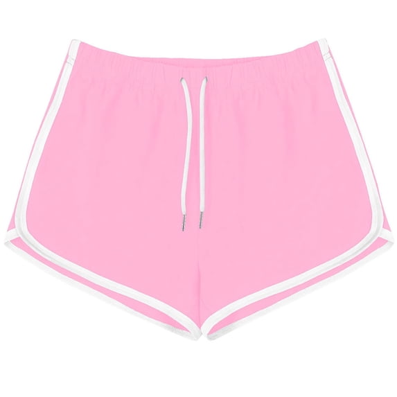Tumotour Plus Size Dolphin Shorts for Women Drawstring Elastic Waist Wide-leg Athletic Workout Shorts Running Shorts Summer Yoga Mini Short
