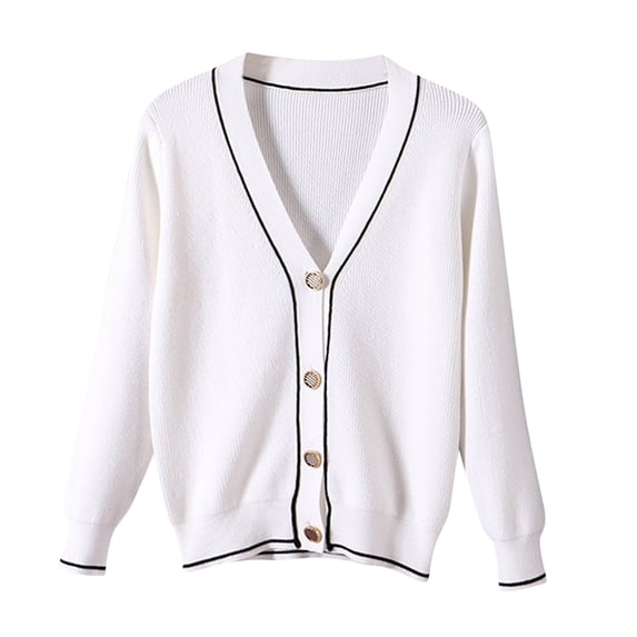 Tumotour Plus Size Knit Cardigan for Women's Long Sleeved Open Front Button Down Outerwear Coats Fall Lightweight Sweaters Outfits
