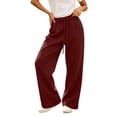 thumbnail image 1 of Tumotour Plus Size Sweatpants for Women'S Elastic High Waist Wide-Leg Pants Drawstring Loose Athletic Workout Running Joggers with Pocket, 1 of 7