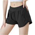 thumbnail image 1 of Tumotour Skirt Shorts For Women Fake Two Piece Sports Shorts Running Casual Loose Breathable Yoga Shorts Summer Tennis Skirt, 1 of 5