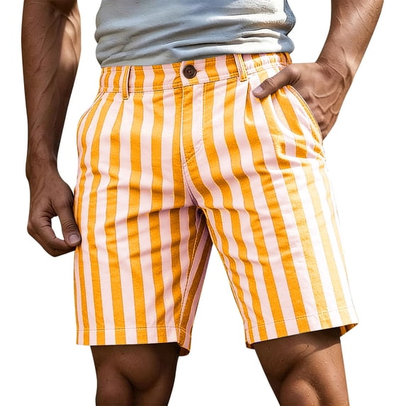 Tumotour Summer Board Shorts for Men's Jogging Walkshort Straight-Leg Shorts with Pocket