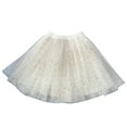 thumbnail image 1 of Tumotour Summer Skirt For Teen Solid Color Layered Birthday Party Dance Skirts Puffy Mesh Skirt Layered Princess Cute Skirt, 1 of 8