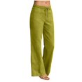 thumbnail image 1 of Tumotour Wide-Leg Pants for Women Baggy Long Pants Athletic Workout Running Slacks Summer Beach Trousers with Pocket, 1 of 7