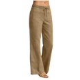 thumbnail image 1 of Tumotour Wide-Leg Pants for Women Baggy Long Pants Athletic Workout Running Slacks Summer Beach Trousers with Pocket, 1 of 7
