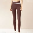 thumbnail image 1 of Tumotour Yoga Pants For Women Nude Spliced Elastic High Waist Stretch Hip Lifting Pants Casual Splice Color Scrunch Butt Lift Leggings, 1 of 4