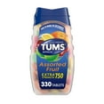thumbnail image 1 of Tums Extra Strength Heartburn Relief Chewable Antacid Tablets, Fruit, 330 Count, 1 of 14