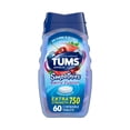 thumbnail image 1 of Tums Smoothies Extra Strength Heartburn Relief Chewable Antacid Tablets, Berry Fusion, 60 Ct​, 1 of 15