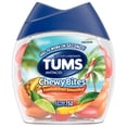 thumbnail image 1 of Tums Chewy Bites Chewable Antacid Tablets for Heartburn Relief, New Tropical Fruit Smoothie - 32 Count, 1 of 11