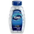 thumbnail image 1 of Tums Ultra Strength Chewable Antacid Tablets for Heartburn, Peppermint, 72 Count, 1 of 13