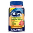 thumbnail interactive-video image 1 of Tums+ Upset Stomach & Nausea Support, Dietary Supplement, Ginger Berry - 45 Count, 1 of 9