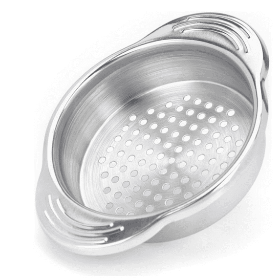 Tuna Can Strainer Stainless Steel Canning Colander for Regular-Size and Wide-Necked Tunas 1 PACK