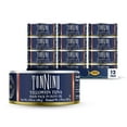Tuna Fillets Low Calorie and Gluten Free Yellowfin Canend Premium Tuna in Olive Oil 4 Oz [12