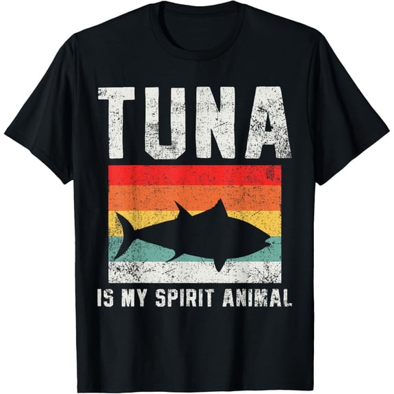 Tuna Fishing Retro Vintage T-Shirt