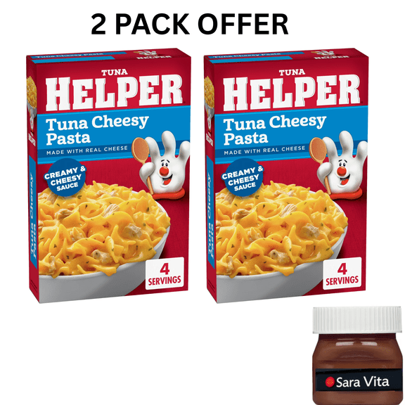 Tuna Helper Cheesy Pasta with Real Cheese, 5.3 oz Box