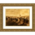 thumbnail image 1 of Tunc, Feyzullah 24x18 Gold Ornate Wood Framed with Double Matting Museum Art Print Titled - Light Power, 1 of 4