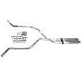 thumbnail image 1 of Tundra 00-07 dual exhaust 2.5 pipe Stainless muffler  Corner exit, 1 of 1