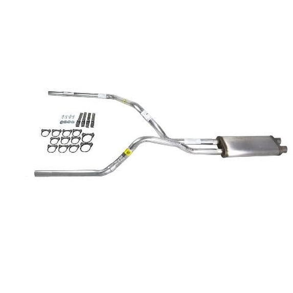 Tundra 00-07 dual exhaust 2.5 pipe Stainless muffler