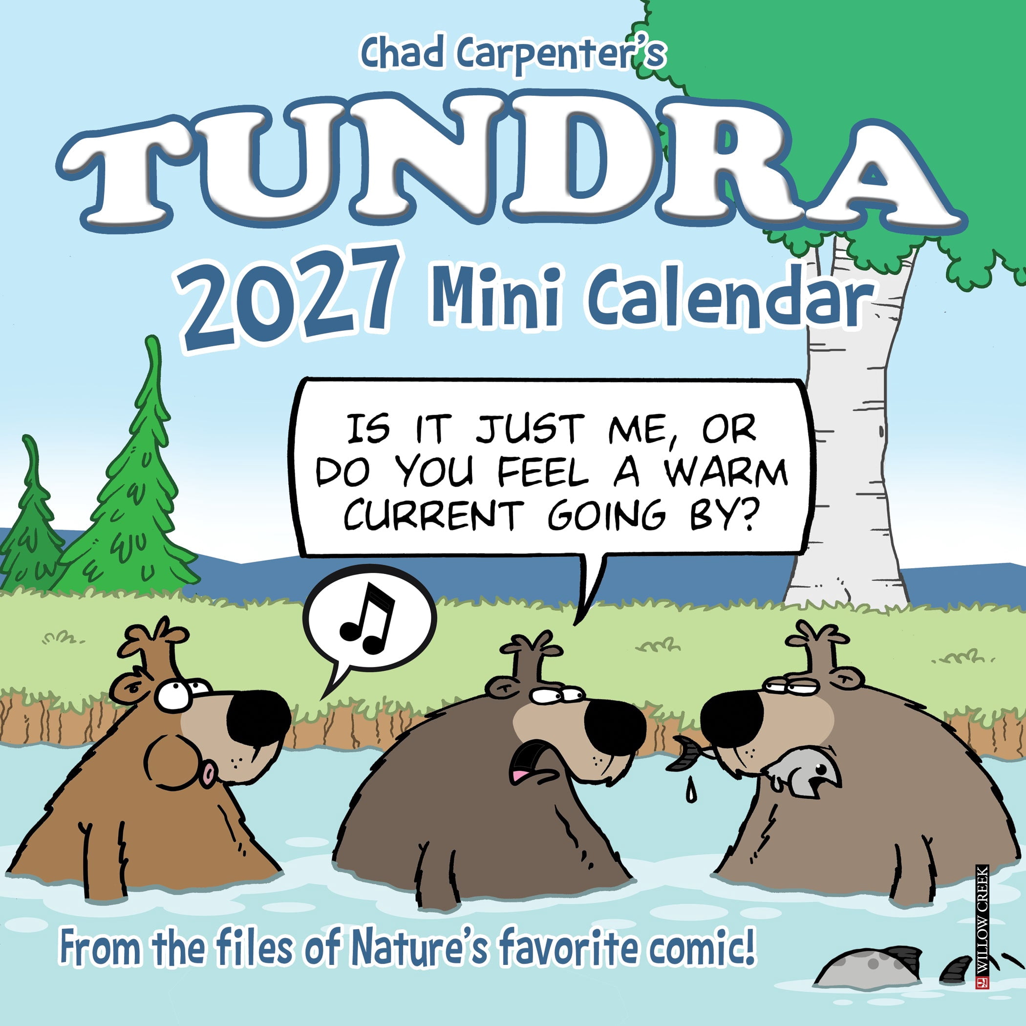 Willow Creek Press, Tundra 2027 Mini Wall Calendar