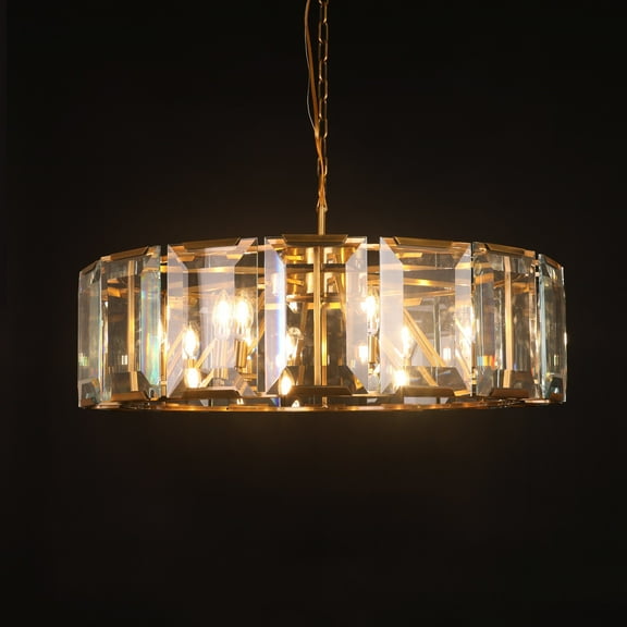 Tundra Crystal Round 24" Chandelier