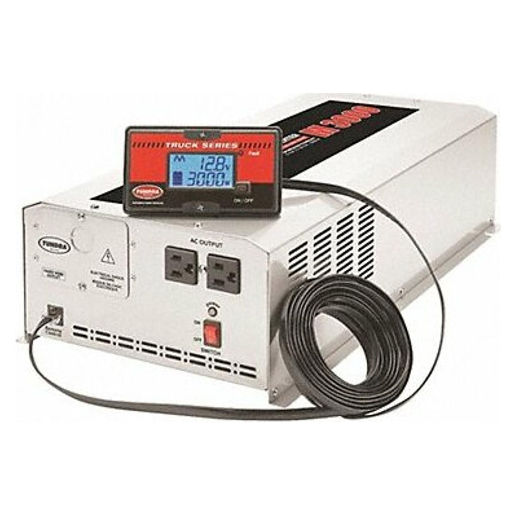 Power Inverter, Modified Sine Wave, 6,000 W Peak, 3,000 W Continuous, 2 Outlets