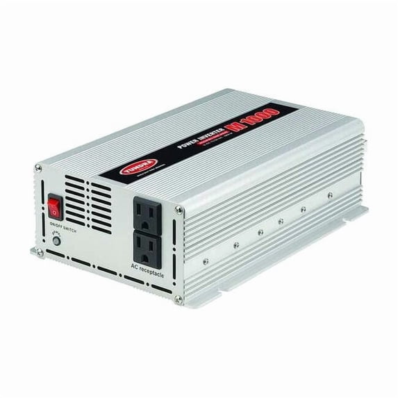 Power Inverter, Modified Sine Wave, 2,000 W Peak, 1,000 W Continuous, 2 Outlets