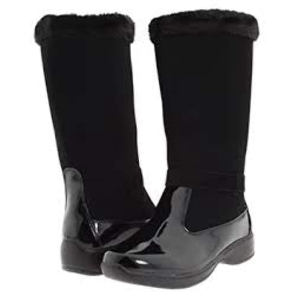 Tundra Sara Tall Boot with Patent Foot