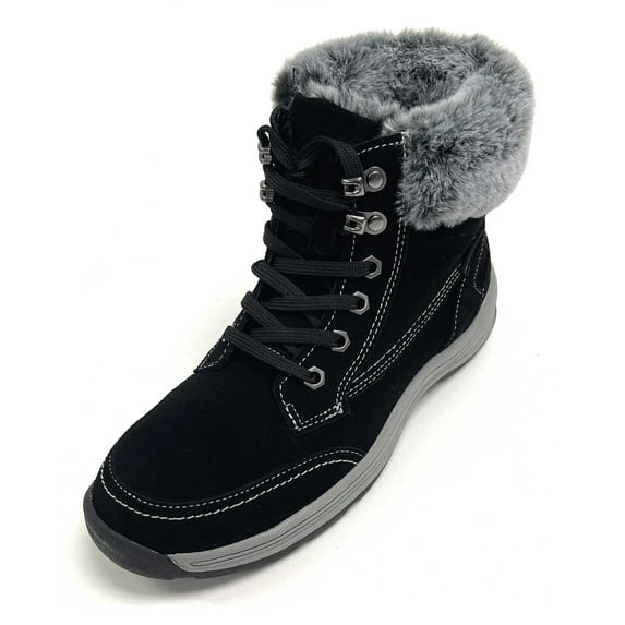 Tundra Surrey Lace Up Style Faux Fur Lined Water Repellent Women's Boots (6)