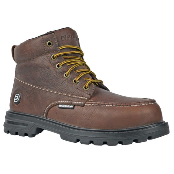 DieHard Men’s Composite Toe Waterproof Work Boot Slip Resistant EH Tundra Brown