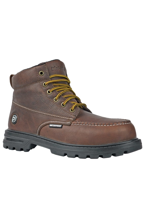 Men’s Composite Toe Waterproof Work Boot Slip Resistant EH Tundra Brown