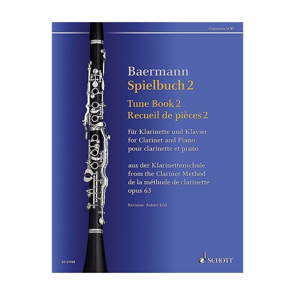 Tune Book 2, Op. 63: Concert Pieces from the Clarinet Method - Clarinet and Piano