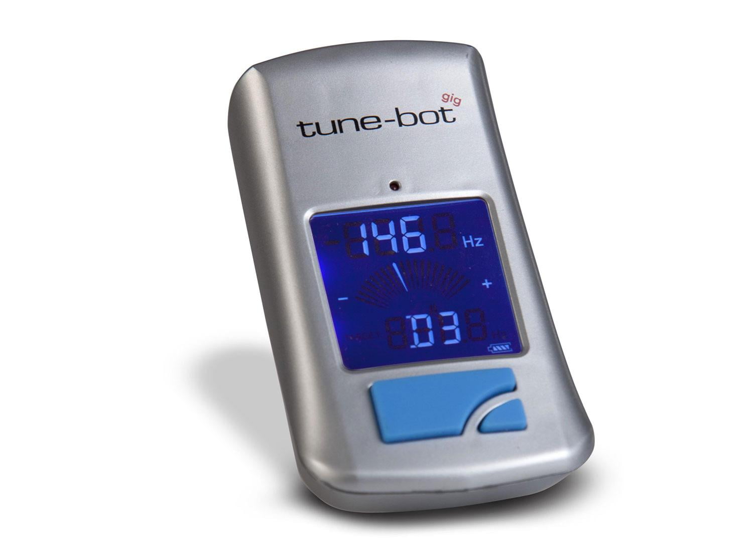 Tune-Bot Gig Clip-On Digital Drum Tuner with Backlit LCD Display for ...