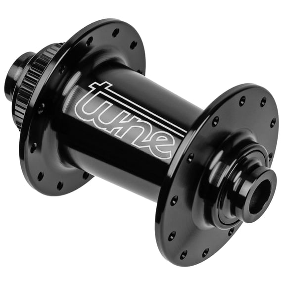 Tune Micro CL-Disc Front Hub, 24h, 12x100, Black
