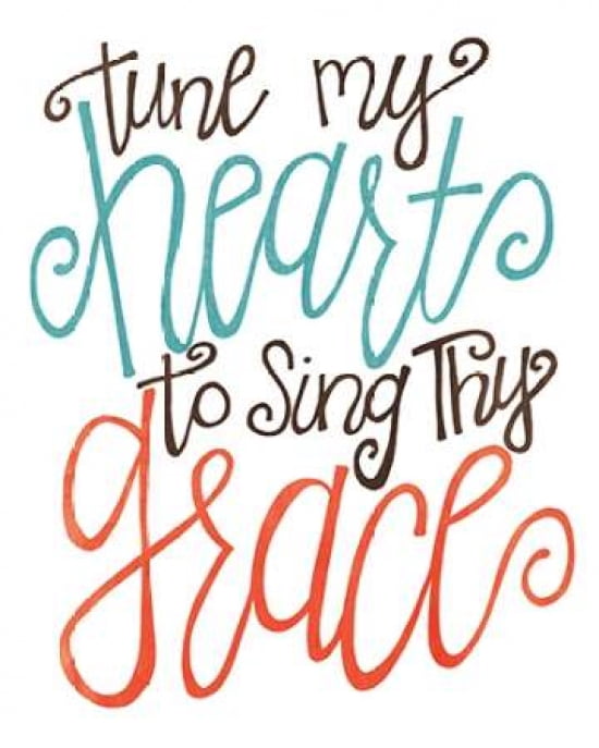 Tune My Heart Canvas Art - Alli Rogosich (20X24)