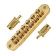 thumbnail image 1 of Tune-O-Matic Bridge Roller Saddle with Screws Adjustable For LP EPI Electric Guitar Instruments Guitar Gadgets Tool, 1 of 8