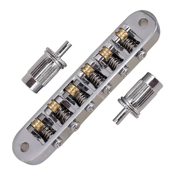 Tune-O-Matic Bridge Roller Saddle with Screws Adjustable For LP EPI Electric Guitar Instruments Guitar Gadgets Tool