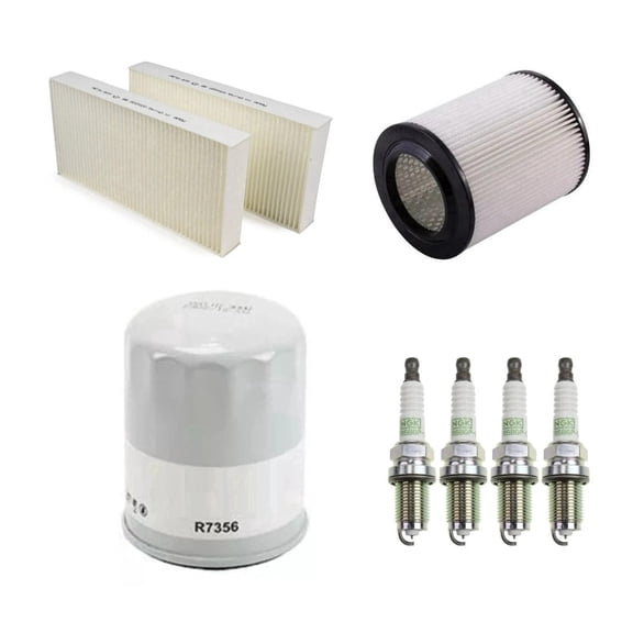 PartsDrive OEM Tune Up Kit Air Cabin Oil Filters Spark Plugs For ACURA RSX L4 2.0L 2002-2006