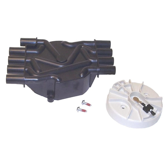 Cap & Rotor Kit Compatible with MerCruiser V8 Delco EST 5.0L 5.7L 6.2L Sterndrive 1993-2005 Ignition Tune Up Replaces 898253T29