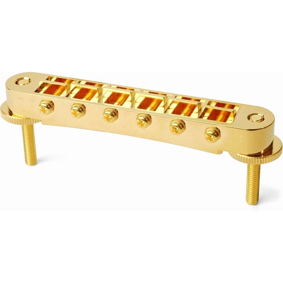 Tune-o-matic Bridge with Standard Posts, Gold