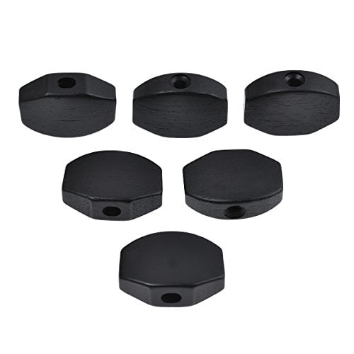 Tuner Buttons for Grover Guitar Tuning Pegs Tuners Machine Heads Ebony
