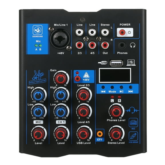 Tuner,Dj Suitable Dj Dual Sound Console Suitable Dj Pc Audio With Dual With Dual Sound Rusuo Professional Audio With 4 Channel Dj Channel Dj Suitable Buzhi Simbae Audio Professional Hxber