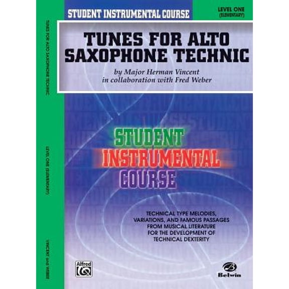 Pre-Owned Tunes for Alto Saxophone Technic, Level I: Student Instrumental Course Paperback