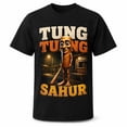 thumbnail image 1 of Tung Tung Sahur Meme Graphic T-Shirt, Unisex Classic Fit Cotton Tee, 1 of 9