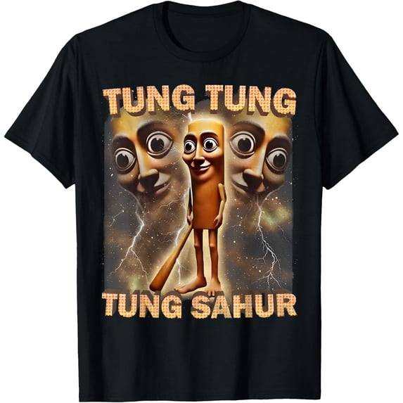 Tung Tung Tung Sahur Brainrot Gen Z Unisex T-Shirt Unisex Full Size S-5XL