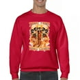 thumbnail image 1 of Tung Tung Tung Sahur Crewneck Sweatshirt Fun Italian Brainrot Gen Z Alpha Meme, 1 of 7