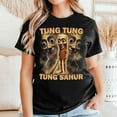 thumbnail image 1 of Tung Tung Tung Sahur Funny Baseball Trending Shirt, Italian Brainrot Shirt Men's And Women's Graphic Tee 100% Cotton by TBun, Full Sizes S-5XL, 1 of 5
