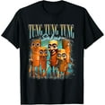 thumbnail image 1 of Tung Tung Tung Sahur Italian Brainrot Meme Humor Funny T-Shirt, 1 of 9