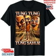 thumbnail image 1 of Tung Tung Tung Sahur Italian Brainrot T-Shirt Unisex S-5XL Hot Trending Shirt, Vintage Birthday Gift, 1 of 3